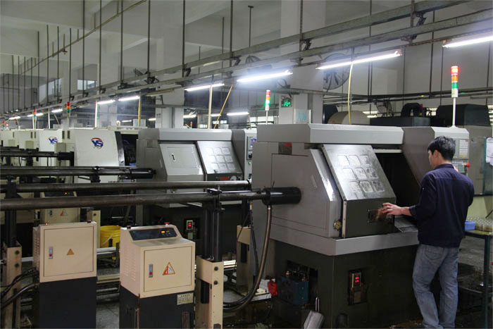 数控车床加工车间